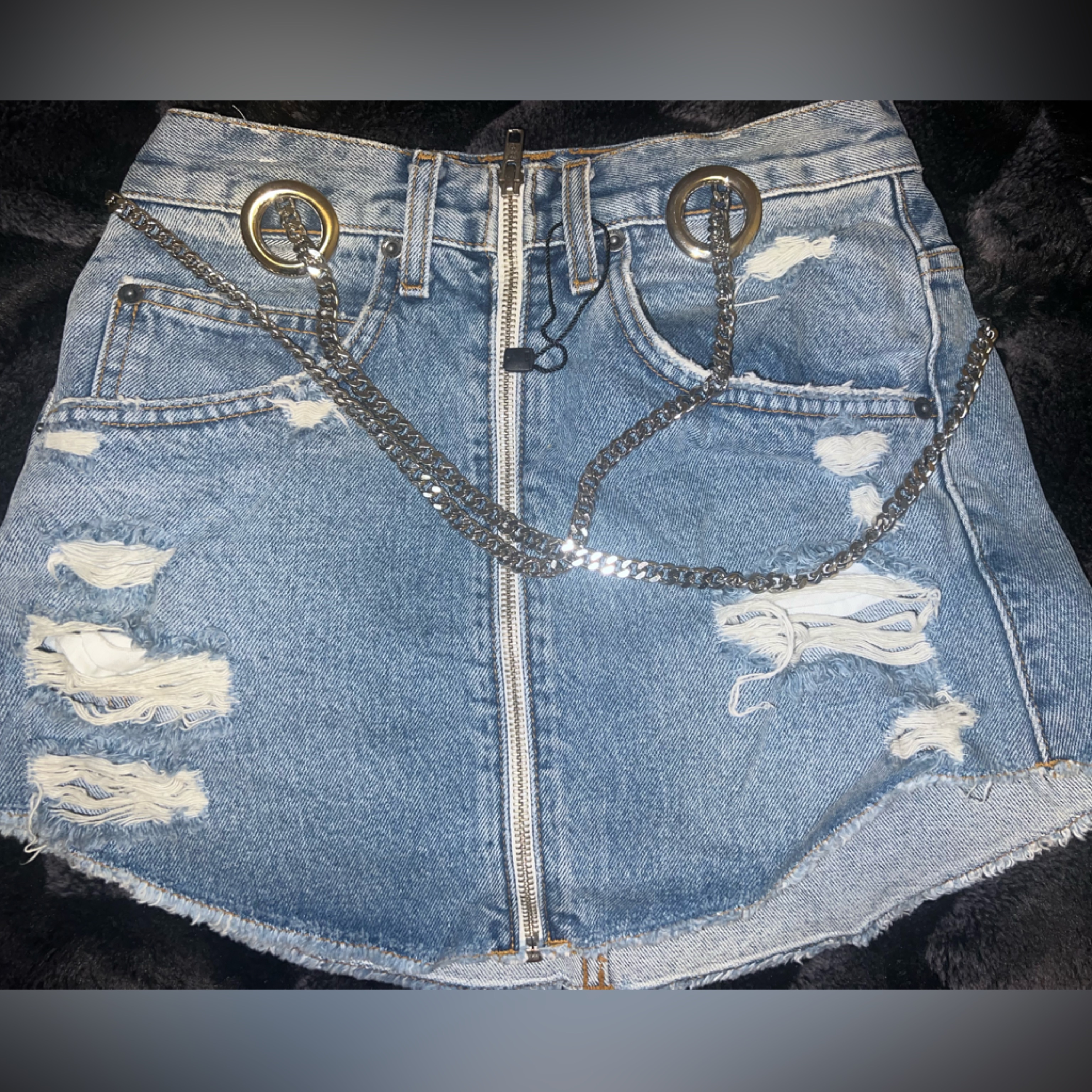 Carmar Jean Skirt